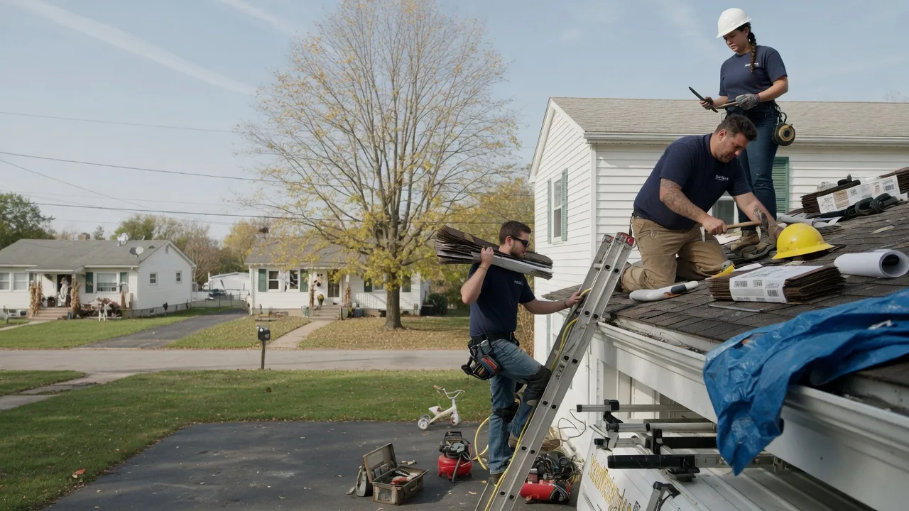 Local Roofing Contractors in Heyworth, IL near me